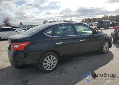 2016 Nissan Sentra S z USA, uszkodzony, nr VIN 3N1AB7AP2GY306090